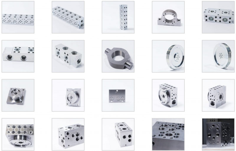 Hydraulic block production